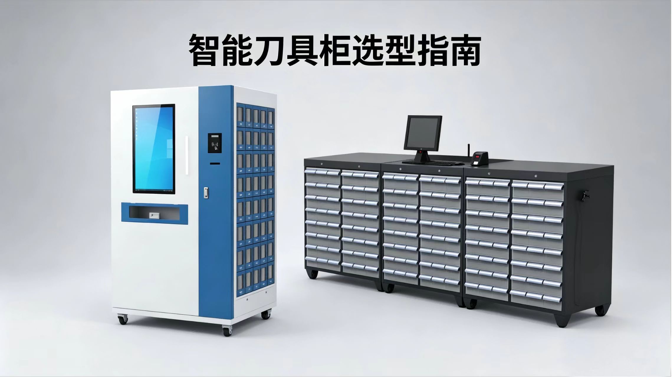 工厂智能刀具柜选型攻略｜两大主流款式适配场景详解